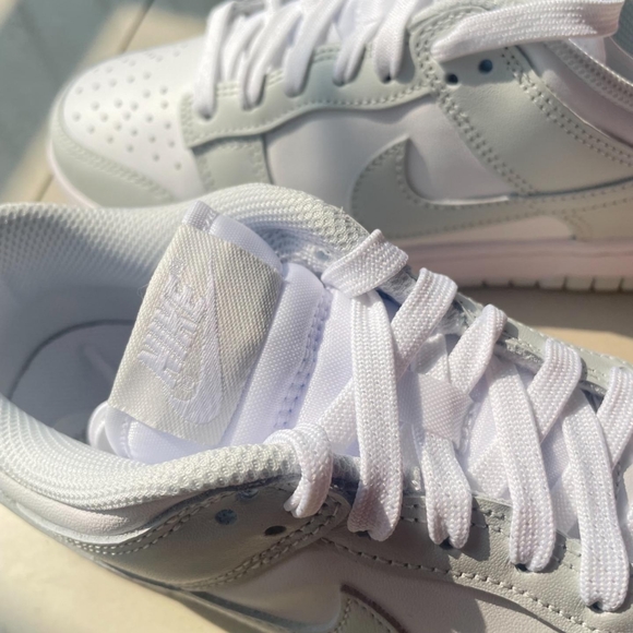 Gray Nike Dunk's Casual Shoes with a Modern Twist - Picture 3 of 4